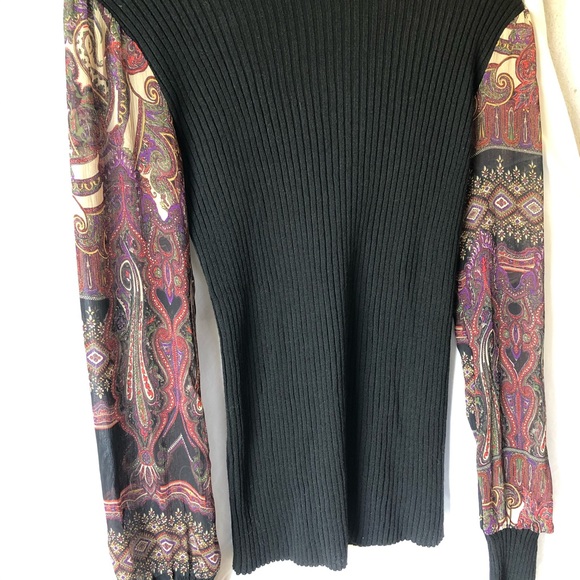 Sinéquanone | Black Turtleneck Ribbed Sweater - Picture 2 of 9